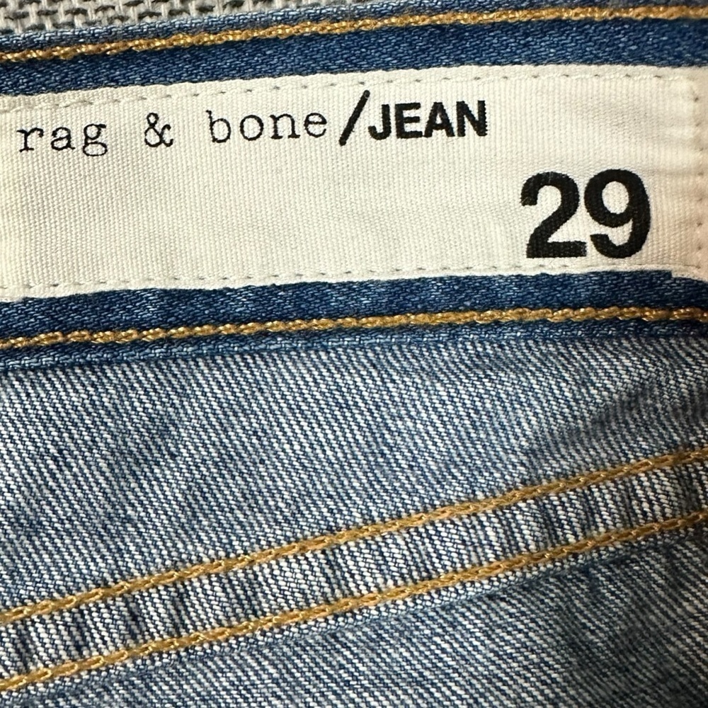 Revolve Rag & Bone The Cut-Off Jean Shorts in Freeport Size 29 Distressed Retro - Picture 11 of 15